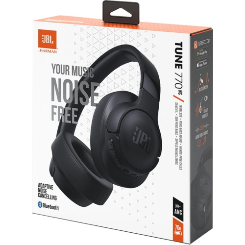 JBLT770NCBLKCN Гарнитура накладные JBL Tune 770NC 1.2м черный беспроводные bluetooth оголовье (JBLT770NCBLKCN) фото 2 JBLT770NCBLKCN Гарнитура накладные JBL Tune 770NC 1.2м черный беспроводные bluetooth оголовье (JBLT770NCBLKCN) фото 2