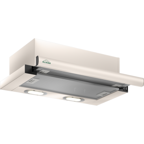 155702 GOOD, Кухонная вытяжка ELIKOR Интегра 50П-400-В2Л топленое молоко/топл. молоко