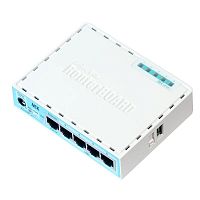 RB750Gr3 Маршрутизатор/ hEX 5x Gigabit Ethernet, Dual Core 880MHz CPU, 256MB RAM, USB, microSD, RouterOS L4