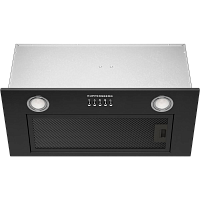 INPUSH60B Встраиваемая вытяжка Kuppersberg/ KITCHEN RETAIL / Встраиваемая вытяжка Kuppersberg, High-Tech, 60 см, механическое управление, обратный клапан, 3 скорости, 780 м3/ч, периметральное всасывание, угольный фильтр KF-SC 2 (опция), уровень шума 62 дБ