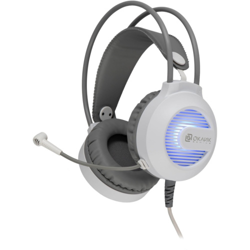 1796952 Наушники с микрофоном Oklick HS-L300G белый 2.2м мониторные оголовье (1796952) фото 9 1796952 Наушники с микрофоном Oklick HS-L300G белый 2.2м мониторные оголовье (1796952) фото 9