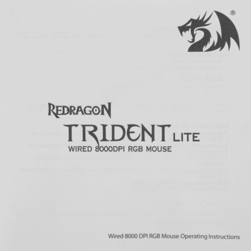 72018 Мышь USB OPTICAL TRIDENT LITE BLACK RGB 72018 REDRAGON фото 14 72018 Мышь USB OPTICAL TRIDENT LITE BLACK RGB 72018 REDRAGON фото 14