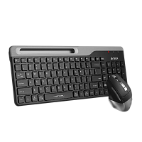 FB2535CSMOKYGREY Клавиатура + мышь A4Tech Fstyler FB2535C клав:черный/серый мышь:черный/серый USB беспроводная Blueto