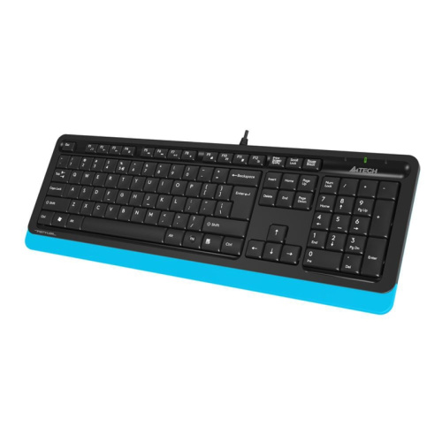 FK10BLUE Клавиатура A4Tech Fstyler FK10 черный/синий USB (FK10 BLUE) фото 12