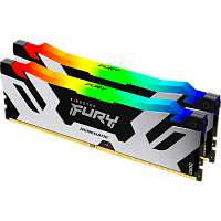 KF580C38RSAK2-32 Память оперативная/ Kingston 32GB 8000MT/s DDR5 CL38 DIMM (Kit of 2) FURY Renegade RGB XMP