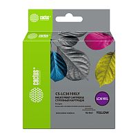 -/ Картридж струйный Cactus CS-LC3619XLY желтый (18.4мл) для Brother MFC-J2330DW/J2730DW/J3530DW/J3930D