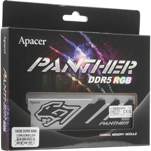AH5U16G60C6229BAA-1 Модуль памяти APACER DIMM DDR5-6000 16GB RGB AH5U16G60C6229BAA-1 фото 8