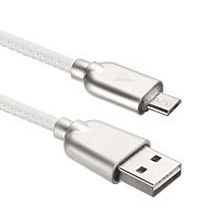 ACD-U926-M1W Кабели USB ACD USB кабель ACD-Allure MicroUSB ; USB-A Кожа, 1м, белый (ACD-U926-M1W)
