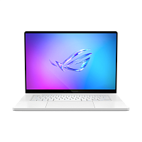 90NR0LX6-M005U0 Ноутбук/ ASUS ROG Zephyrus G16 GU605CW-QR094W 16"(2560x1600 OLED 240Hz)/Intel Core Ultra 9 285H(3.7Ghz)/32768Mb/1024PCISSDGb/noDVD/Ext:NVIDIA GeForce RTX 5080(16384Mb)/Cam/BT/WiFi/90WHr/war 1y/1.95kg/Platinum White/Win11Home + чехол