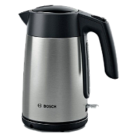 TWK7L460 Чайник BOSCH/ Цвет: стальной, черный, 2400 Ватт, скрытый нагр.элемент, 1.7 л
