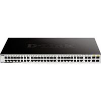 DGS-1052/A3A Коммутатор/ DGS-1052/A3A Unmanaged Switch 48x1000Base-T, 4xCombo 1000Base-T/SFP, Surge 1KV, metal case