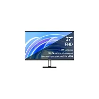 ELA5345EU Монитор Xiaomi 27" A27i 1920x1080, IPS, 16:9, 178° /178°, 100 Hz, 6 ms GTG, 250 cd/m2, 1000:1, Регулировка наклона экрана, 1xHDMI (v.2.0), 1xDP (v.1.4), sRGB 99%, HDR10, Low Blue Light, VESA 75x75, Black, P27FBA-RAGL (ELA5345EU)
