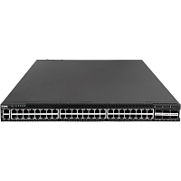 DXS-3610-54T/A1ASI Коммутатор/ DXS-3610-54T/*SI Managed L3 Stackable Switch 48x10GBase-T, 6x100GBase-X QSFP28, CLI, 1000Base-T Management, RJ45 Console, micro-USB, Standard Image F/W