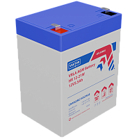 HR12-21W Батарея Vektor Battery серия HR, HR 12-21W, напряжение 12В, емкость 5,5 Ач (разряд 20 часов), макс. ток разряда (5 сек.) 90А, макс. ток заряда 1,1A, свинцово-кислотная типа AGM, клеммы F2, ДxШxВ 91x70x107мм., вес 1,66г., срок службы 8 лет