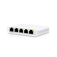 USW-Flex-Mini Коммутатор/ Compact, 5-port, Layer 2 switch that can be powered with PoE or a 5V USB-C adapter