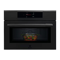 KVM9E2XT Встраиваемая микроволная печь Electrolux/ Встраиваемая СВЧ, микроволны и гриль, объем 44 л, выходная мощность микроволн 1000 Вт,гриля 1200 Вт, управление электронное, автоприготовление, авторазмораживание, цвет черный