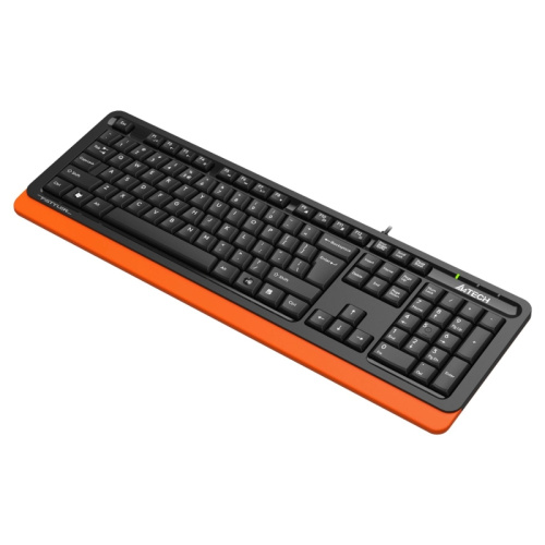 FKS10ORANGE Клавиатура A4Tech Fstyler FKS10 черный/оранжевый USB (FKS10 ORANGE) фото 2
