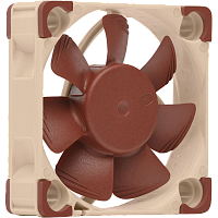 NF-A4x10PWM Кулер для корпуса/ Case Cooler Noctua NF-A4x10 PWM (40x40x10mm, 4-pin PWM, 5.2CFM, 19.6dBA, 5000RPM, Beige/Brown)