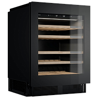 Винный шкаф ASKO/ Арт. 741134 ; Винный климатический шкаф, дизайн ELEMENTS, встраиваемый, 82х59.5х57.3 см, 44 бутылки, А++, 1 температурная зона, черный
