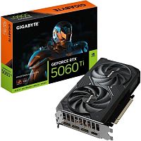 GV-N506TWF2MAXOC-8GD Видеокарта Gigabyte RTX5060Ti WINDFORCE MAX OC 8GB GDDR7 128bit 3xDP HDMI 2FAN RTL
