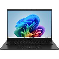 90NB14U1-M00AK0 Ноутбук/ ASUS UM3406KA-QD180 14"(1920x1200 OLED 16:10)/AMD Ryzen AI 5 340(2Ghz)/16384Mb/1024PCISSDGb/noDVD/Int:AMD Radeon/Cam/BT/WiFi/75WHr/war 1y/1.2kg/Jade Black/DOS + алюм корп; +чехол