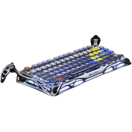 6972448923637 Игровая клавиатура/ Механическая клавиатура Gravastar Mercury K1 Pro GRY фото 2 6972448923637 Игровая клавиатура/ Механическая клавиатура Gravastar Mercury K1 Pro GRY фото 2