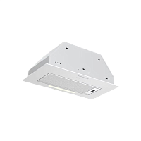 INTOUCH-160WG Встраиваемая вытяжка Kuppersberg/ Встраиваемая вытяжка Kuppersberg, High-Tech, 54 см, сенсорное управление, 3 скорости, 650 м3/ч, периметральное всасывание, LED освещение, угольный фильтр KFS-1 (опция), уровень шума 51 дБ, цвет белый