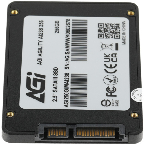 AGI250GIMAI238-CB Накопитель SSD AGi SATA-III 256GB AGI250GIMAI238-CB AI238 2.5" фото 4