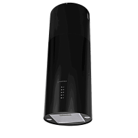 LeeLightIsla35SensorBlack Вытяжка MAUNFELD/ Вытяжка MAUNFELD, островная, 35 см, производительность 1050 м3/ч, 3 скорости, электронное управление, энергоэффективность В, уровень шума 63 дБ, цвет черный