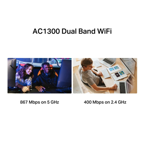 MA30H Адаптер Wi-Fi/ AC1300 High Gain Wireless Dual Band USB Adapter фото 3