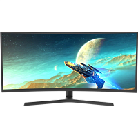 AL77AZF Монитор/ Монитор VALDAY AL77AZF (34" / IPS / 3440x1440 / 165Hz / 2xHDMI / 2xDP / 178/178 / 300cd / Крепление VESA / Динамики / Черный)