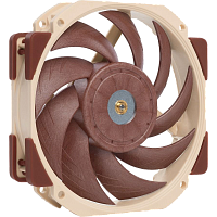 NF-A12x25rPWM Кулер для корпуса/ Case Cooler Noctua NF-A12x25r PWM (120x120x25mm, 4-pin PWM, 60.1CFM, 22.6dBA, 2000RPM, Beige/Brown)
