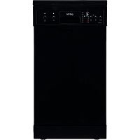 KDF45240N Отдельностоящая посудомоечная машина KORTING/ Отдельностоящая посудомоечная машина KORTING, 45 см, 2 корзины, 10 комплектов, электронное управление, LED индикаторы. 6 программ, отложенный старт, активная сушка, проточный ТЭН, полный AquaControl,