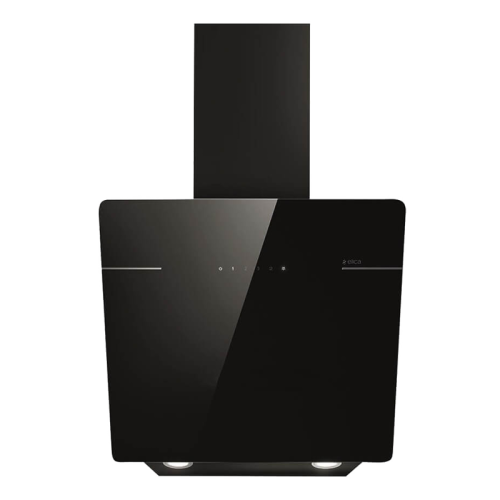 LESSENZABL/A/60-PRF0117403A Вытяжки ELICA/ Пристенная наклонная, 60 см, 1200 куб.м., сенсорное управление, черное стекло
