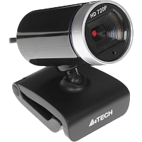 PK-910P Камера Web A4Tech PK-910P черный 1Mpix (1280x720) USB2.0 с микрофоном