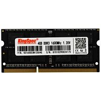 KS1600D3N13504G Оперативная память DDR3L 4GB 1600MHz Kingspec KS1600D3N13504G RTL PC3-12800 CL11 SO-DIMM 204-pin 1.35В single rank Ret [KS1600D3N13504G]