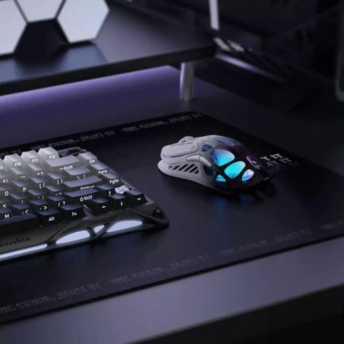 6972448923101 Игровая мышь/ Беспроводная игровая мышь Gravastar Mercury M1 Pro Gradient Чёрный фото 9