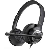 ZL.HDSEE.004 Наушники с микрофоном Acer OHW309 черный 2.8м накладные USB оголовье (ZL.HDSEE.004)
