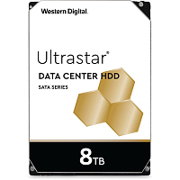 HUS728T8TALE6L4 Жесткий диск/ HDD WD SATA Server 8Tb Ultrastar 7200 6Gb/s 256MB 1 year warranty