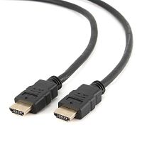 CC-HDMI4-6 Кабель HDMI Cablexpert CC-HDMI4-6, 1.8м, v1.4, 19M/19M, черный, позол.разъемы, экран, пакет {100}