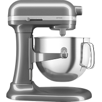 5KSM70SHXEMS Настольный миксер KitchenAid Artisan с выдвижной чашей 6.6 л, цвет серебристый