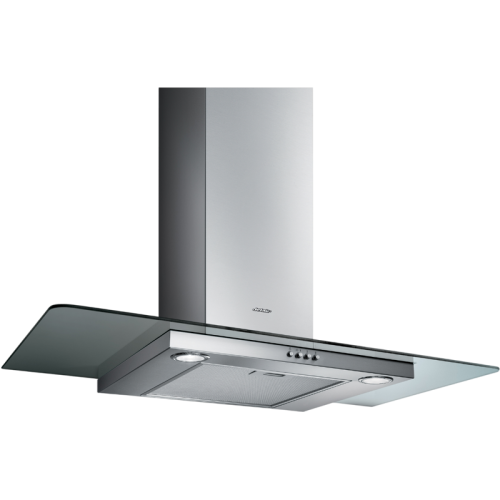 MOLLYP90INX-PRF0004050A Вытяжной шкаф JET AIR/ Т-образная, 90 см, 700м3/ч, Нержавеющая сталь + прозрачное стекло