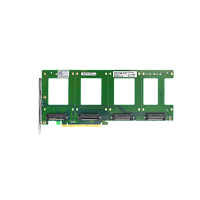 LRNV94NF Адаптер для SSD/ PCIe x16 to 4*U.2 SFF-8639 SSD NVMe Card