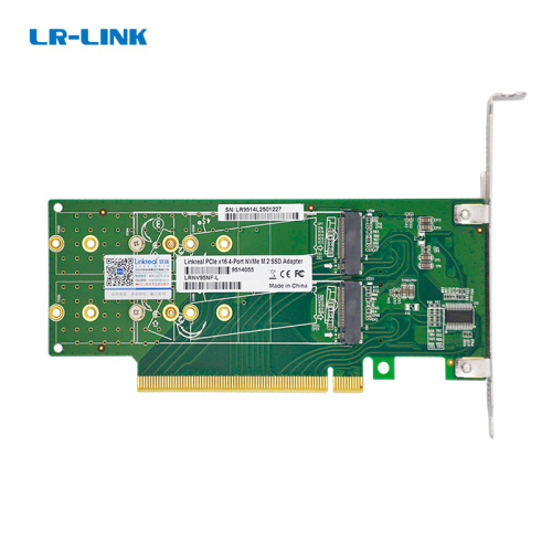 LRNV95NF-L Адаптер для SSD/ PCIe x16 to 4-Port M.2 NVMe SSD Adapter фото 5