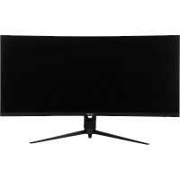 34G6QPRO Монитор Hisense/ 34"/3440x1440, изогнутый, VA/ELED, 21:9, матовое/антибликовое, 240Гц, время отклика 1мс, 320кд/м2, 3000:1, углы обзора 89 °(H)/89°(V), встроенные колонки 2*3Вт, HDR 400, DisplayPort, HDMIх2, разъем для наушников 3.5мм, rotatable