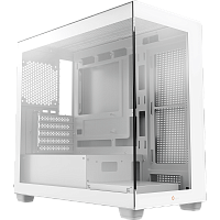 Gamma-C52-WHD000XX-GL Корпус ПК без блока питания/ Case Ocypus Gamma C52 WH, Mini-Tower, TG, no fans, 1xUSB-A 3.0 + 2xUSB 2.0, mATX, mITX White