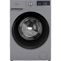 MFWM148STSL02 Стиральная машина MAUNFELD/ Стиральная машина с инверторным мотором и паром, 85х52х59.5 см, 8 кг, 16 режимов, 1400 об/мин, электронное управление, острочка старта, цвет: серебристый