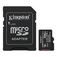 SDCS3/256GB Карта памяти/ Kingston Canvas Select Plus 256GB Gen3 microSDXC 150MB/s A1 Card + Adapter