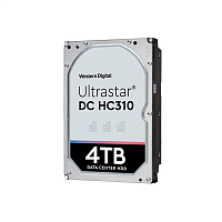 HUS726T4TALE6L4 Жесткий диск/ HDD WD SATA Ultrastar 4Tb 3.5"" 7200 6Gb/s 256Mb 1 year warranty (replacement 0B36040)