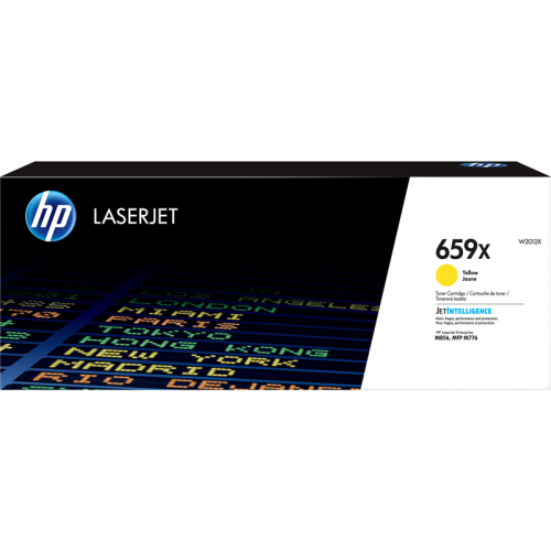 W2012X Тонер-картридж/ HP 659X High Yield Yellow Original LaserJet Toner Cartridge W2012X Тонер-картридж/ HP 659X High Yield Yellow Original LaserJet Toner Cartridge